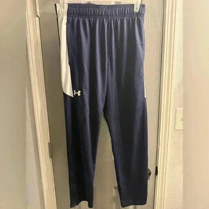 Under Armour Men’s Loose pants elastic waist front side pockets size Large EUC